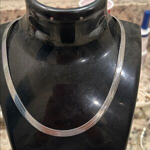 Sleek Silver Choker for Women